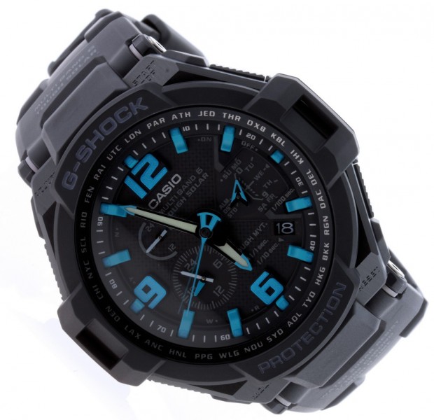 CASIO Uhr G-SHOCK mens watch GW-4000-1A2ER Funk Solar worldtimer WR ...